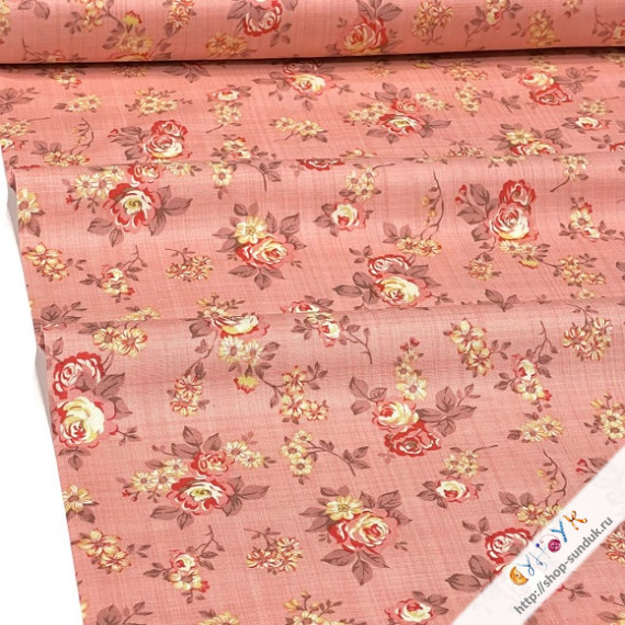 Корейский хлопок "Rosarium" 10см [14-03]